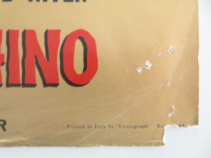 55 DAYS AT PEKING ITALIAN FOTOBUSTA POSTER CHARLTON HESTON DAVID NIVEN 1963 - Rendezvous Cinema