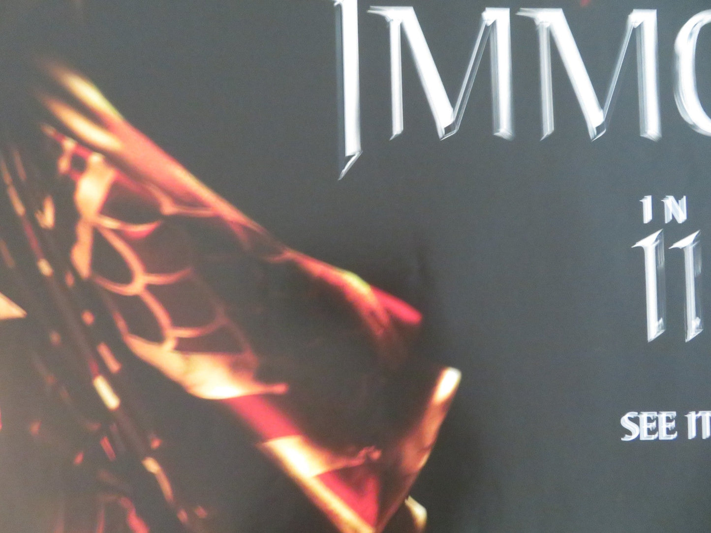 IMMORTALS - B UK QUAD ROLLED POSTER HENRY CAVILL MICKEY ROURKE 2011 Movie posters