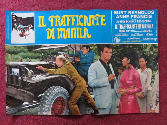 IMPASSE - C ITALIAN FOTOBUSTA POSTER BURT REYNOLDS ANNE FRANCIS 1969 Rendezvous Cinema Movie posters
