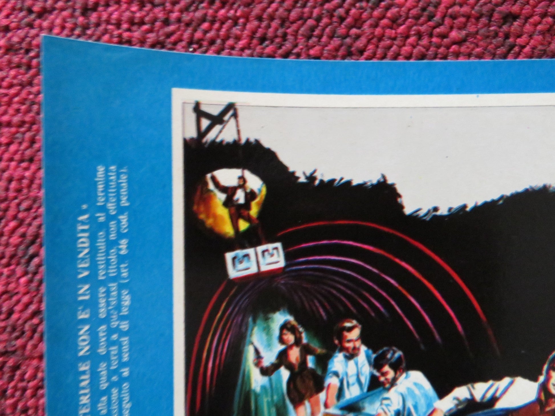 IMPASSE - C ITALIAN FOTOBUSTA POSTER BURT REYNOLDS ANNE FRANCIS 1969 Rendezvous Cinema Movie posters