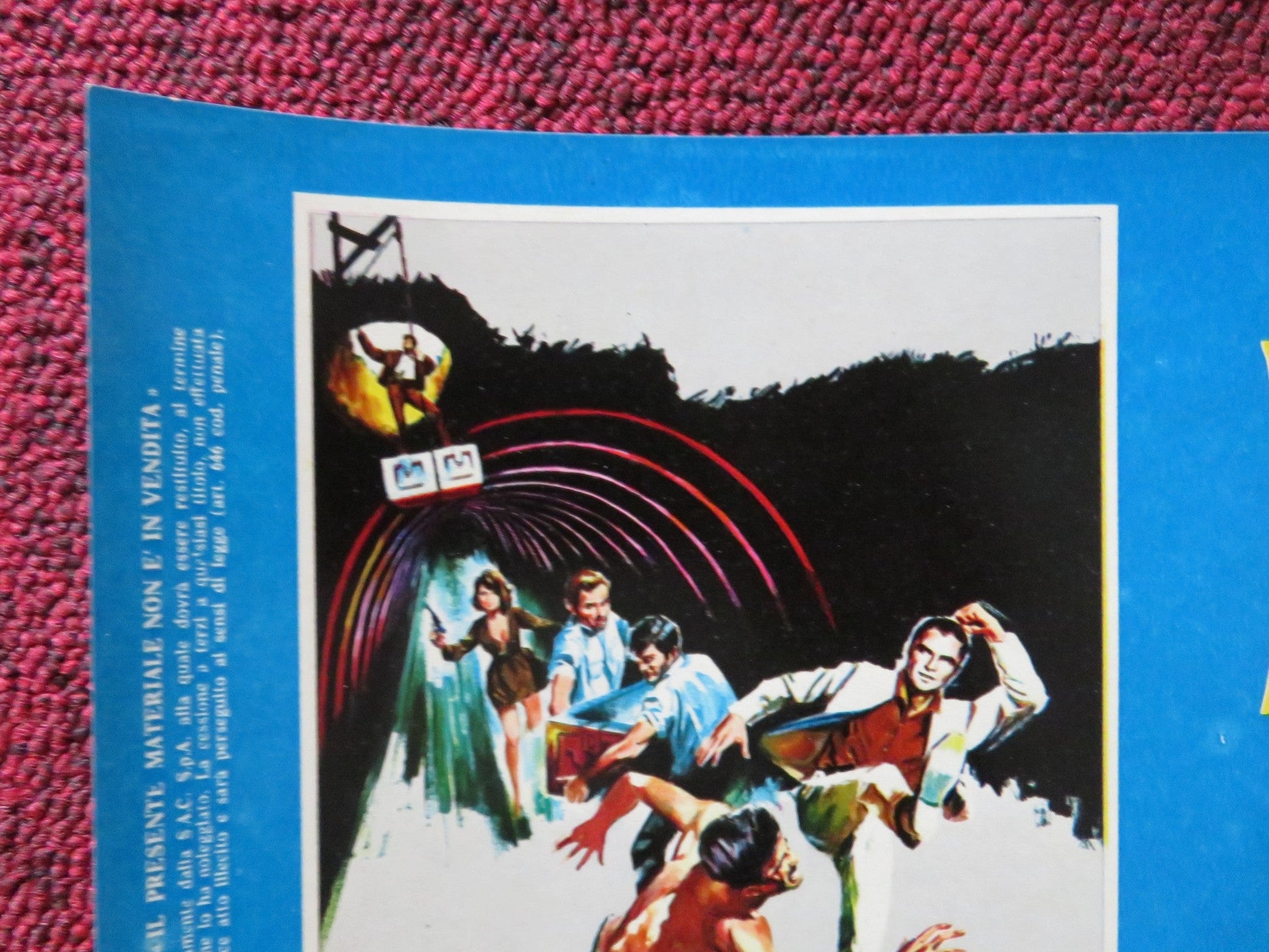 IMPASSE - E ITALIAN FOTOBUSTA POSTER BURT REYNOLDS ANNE FRANCIS 1969 Rendezvous Cinema Movie posters