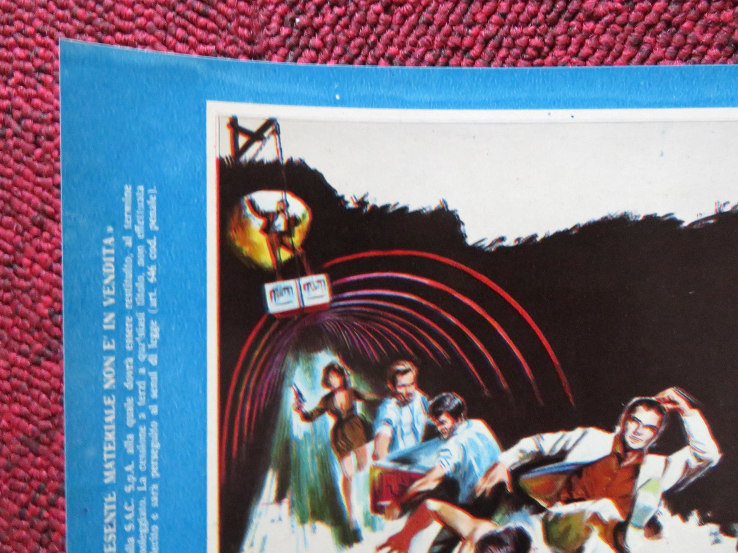 IMPASSE - H ITALIAN FOTOBUSTA POSTER BURT REYNOLDS ANNE FRANCIS 1969 Rendezvous Cinema Movie posters