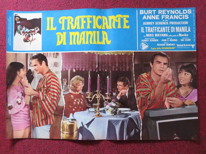 IMPASSE - H ITALIAN FOTOBUSTA POSTER BURT REYNOLDS ANNE FRANCIS 1969 Rendezvous Cinema Movie posters