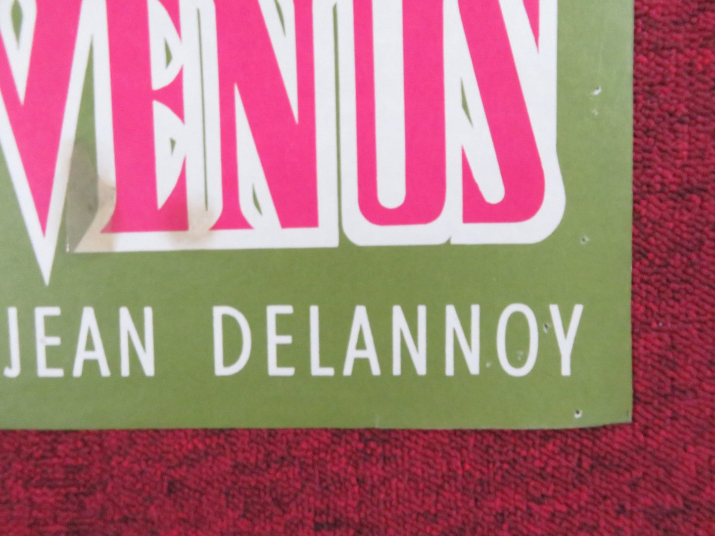 IMPERIAL VENUS - B GERMAN A1 POSTER FOLDED GINA LOLLOBRIGIDA STEPHEN BOYD 1964 Rendezvous Cinema Movie posters