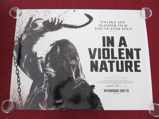 In a Violent Nature UK Quad Rolled Poster Ry Barrett Andrea Pavlovic 2024 Movie posters