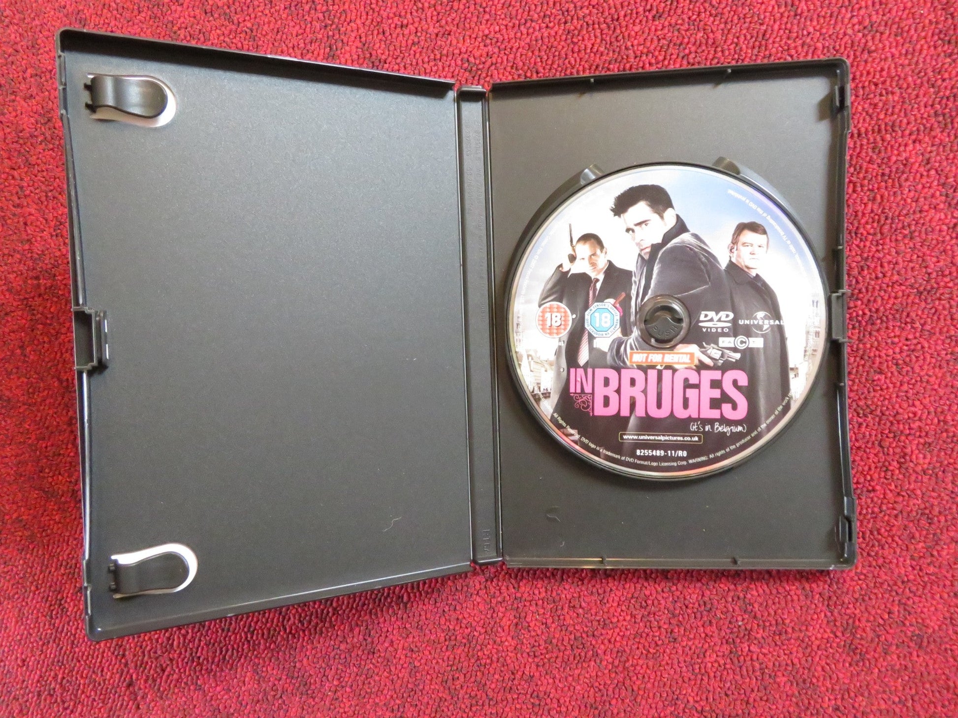 IN BRUGES (DVD) COLIN FARRELL BRENDAN GLEESON 2008 REGION 2, 5 Rendezvous Cinema Movie posters
