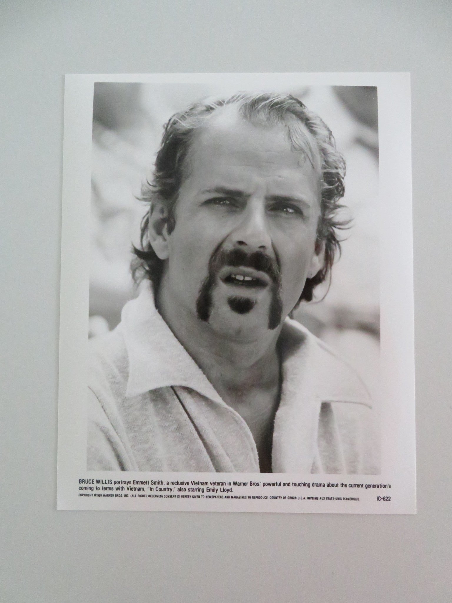 IN COUNTRY MOVIE STILL PHOTO LOT OF 7 BRUCE WILLIS EMILY LLOYD 1989 - Rendezvous Cinema
