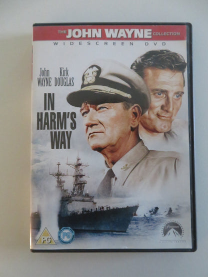 IN HARM'S WAY (DVD) JOHN WAYNE KIRK DOUGLAS 1965 REGION 2 Movie posters