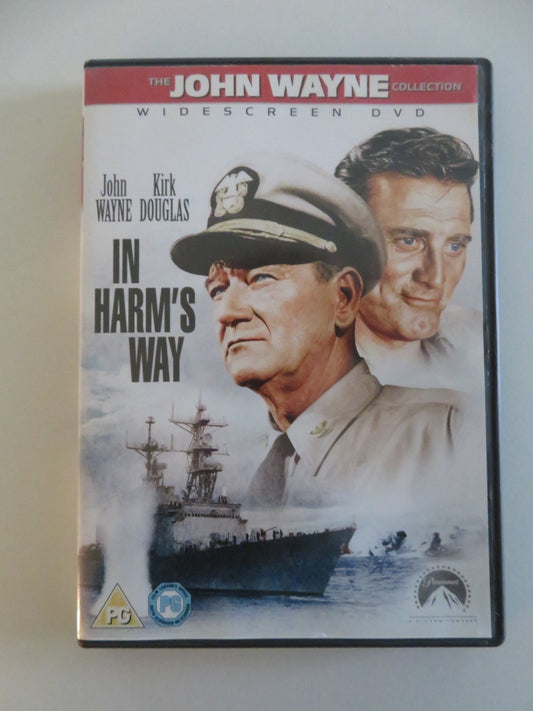 IN HARM'S WAY (DVD) JOHN WAYNE KIRK DOUGLAS 1965 REGION 2 Movie posters