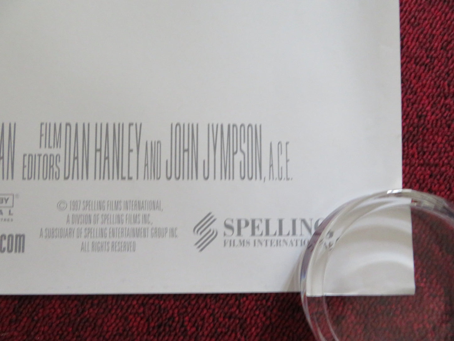 IN & OUT UK QUAD ROLLED POSTER KEVIN KLINE JOAN CUSACK TOM SELLECK 1997 Rendezvous Cinema Movie posters