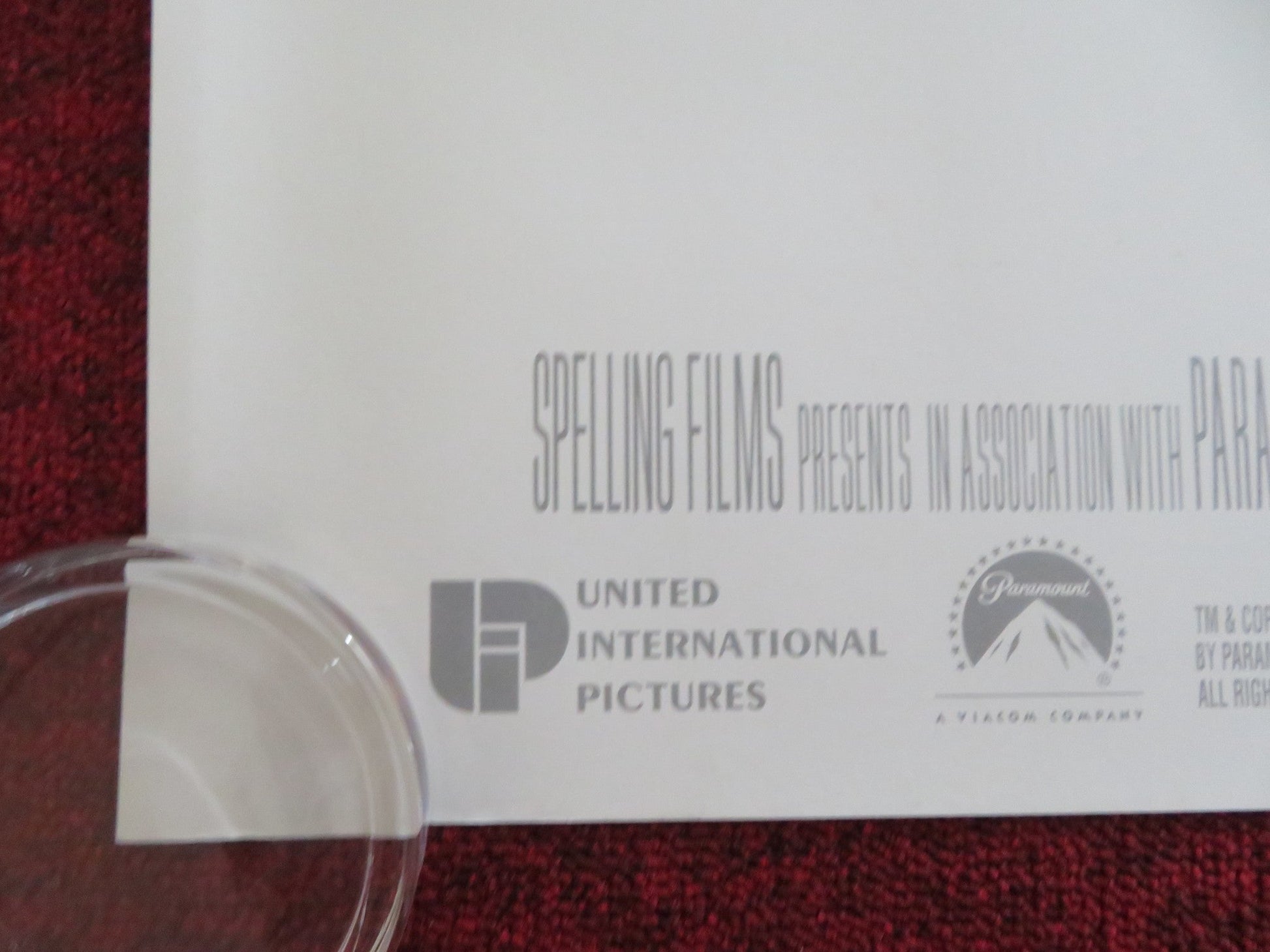 IN & OUT UK QUAD ROLLED POSTER KEVIN KLINE JOAN CUSACK TOM SELLECK 1997 Rendezvous Cinema Movie posters