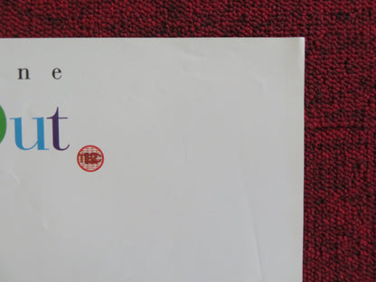 IN & OUT VHS VIDEO POSTER KEVIN KLINE JOAN CUSACK 1997 Rendezvous Cinema Movie posters