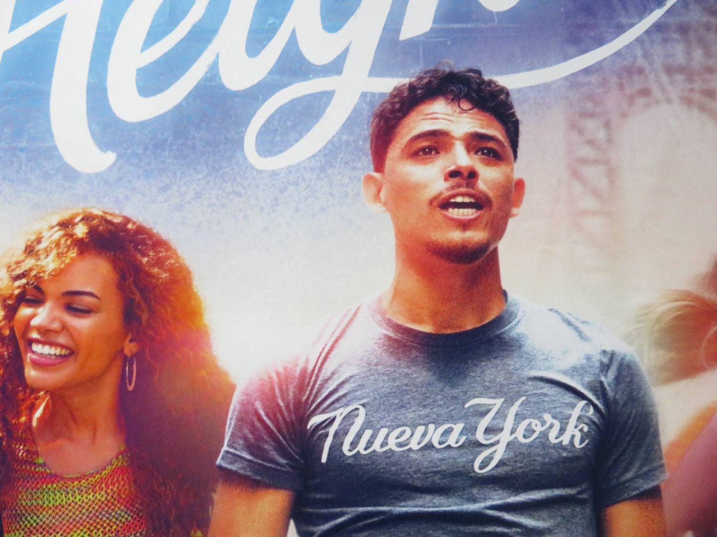 IN THE HEIGHTS - B UK QUAD ROLLED POSTER ANTHONY RAMOS MELISSA BARRERA 2021 Rendezvous Cinema Movie posters