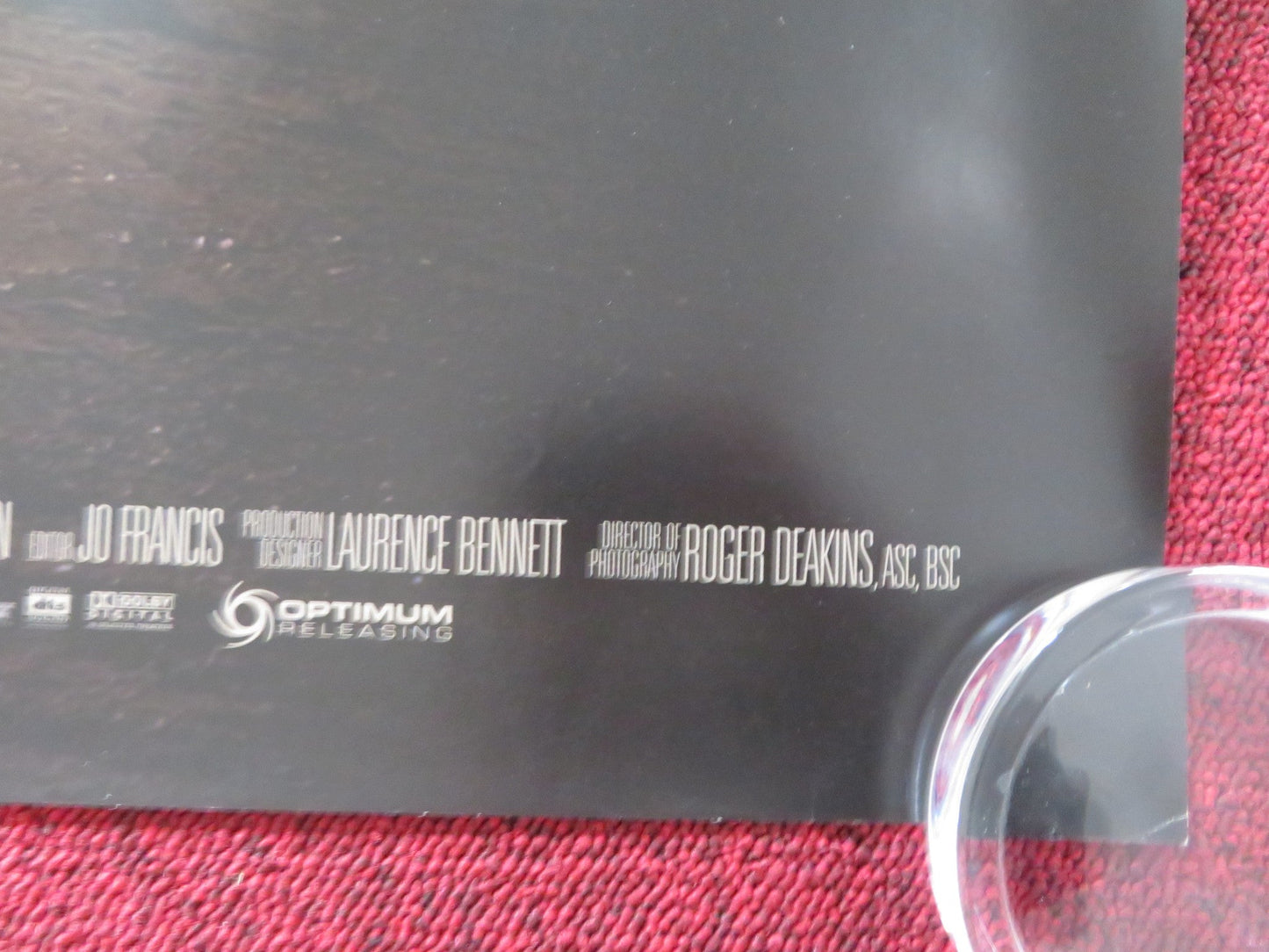 IN THE VALLEY OF ELAH - B UK QUAD ROLLED POSTER TOMMY LEE JONES C. THERON 2007 Rendezvous Cinema Movie posters