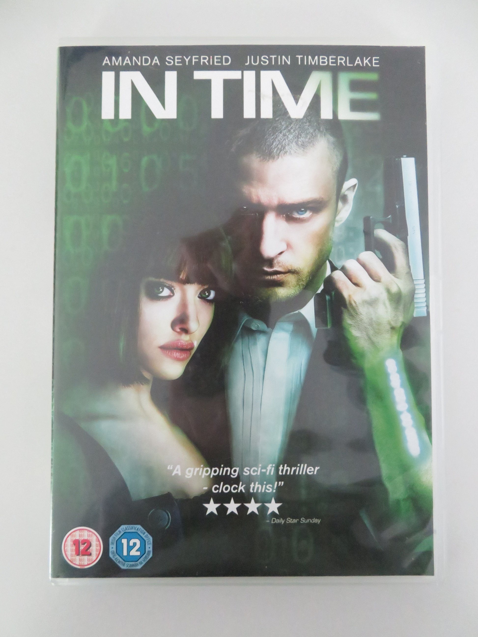 In Time (DVD) Justin Timberlake Amanda Seyfried 2011 Region 2 Movie posters