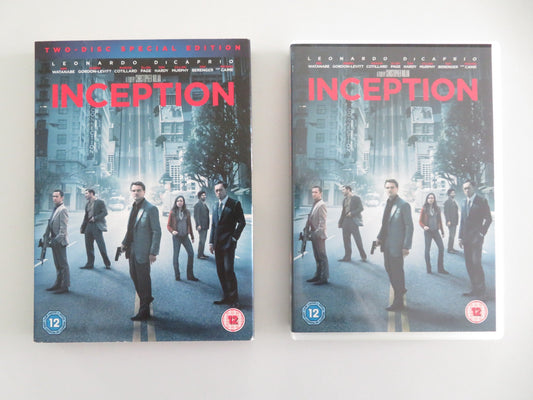 Inception - Two Disc Special Edition (DVD) Leonardo DiCaprio 2010 Region 2 Movie posters