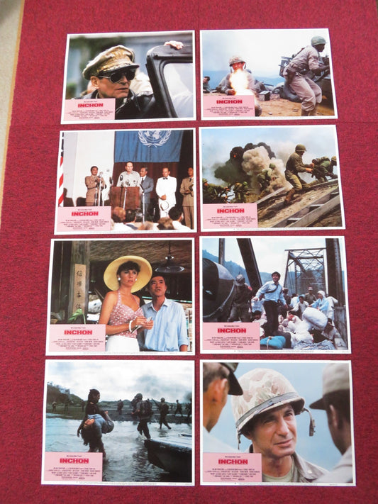 INCHON US LOBBY CARD FULL SET LAURENCE OLIVIER JACQUELINE BISSET 1982 Rendezvous Cinema Movie posters