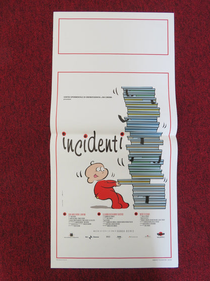 INCIDENTI ITALIAN LOCANDINA POSTER LANDO BUZZANCA SILVIA FERRERI 2005 Rendezvous Cinema Movie posters