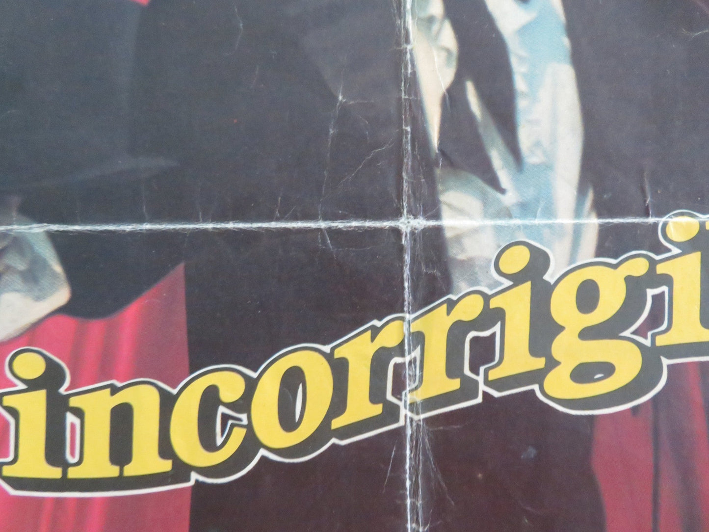 INCORRIGIBLE FRENCH ROLLED POSTER JEAN - PAUL BELMONDO GENEVIEVE BUJOLD 1975 Movie posters