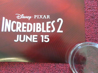 INCREDIBLES 2 - A US ONE SHEET ROLLED POSTER CRAIG T. NELSON HOLLY HUNTER 2018 Rendezvous Cinema Movie posters