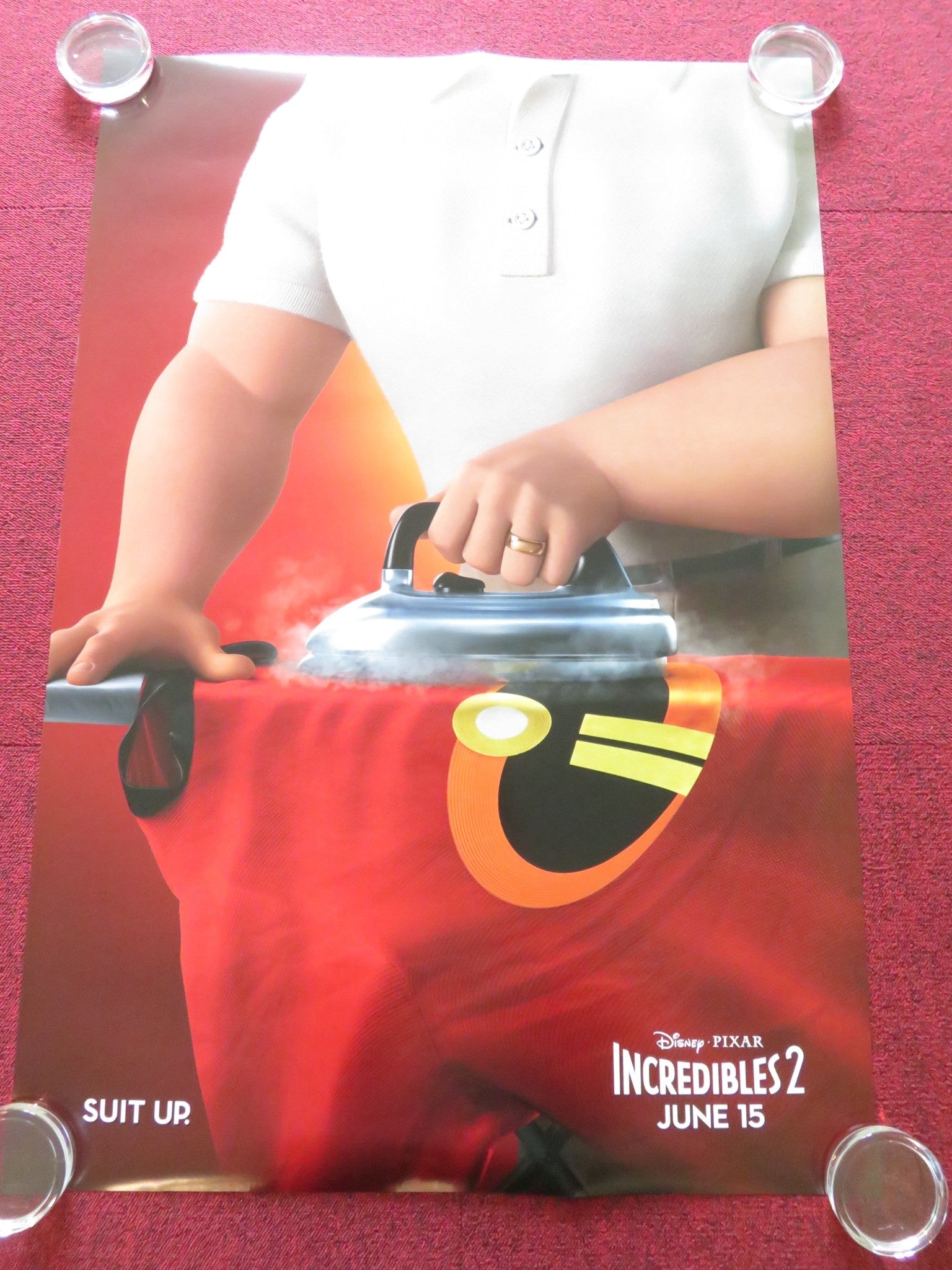INCREDIBLES 2 - A US ONE SHEET ROLLED POSTER CRAIG T. NELSON HOLLY HUNTER 2018 Rendezvous Cinema Movie posters