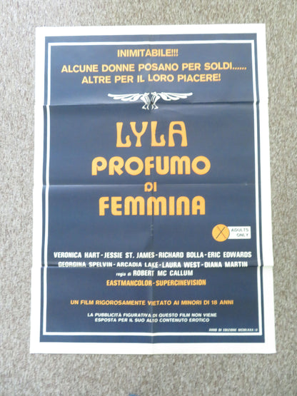 Indecent Exposure Italian 2 Foglio Poster Veronica Hart Jesie St. James 1982 Movie posters