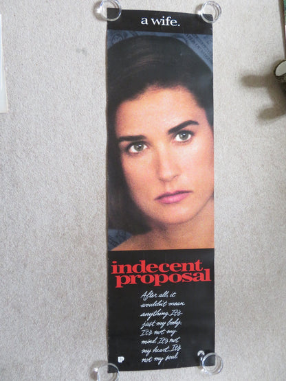 INDECENT PROPOSAL - C DOOR PANEL POSTER ROLLED DEMI MOORE 1993 Rendezvous Cinema Movie posters