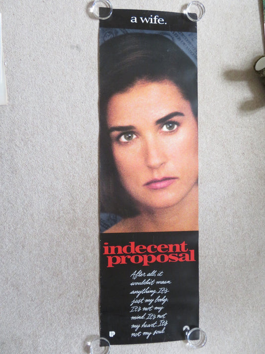 INDECENT PROPOSAL - C DOOR PANEL POSTER ROLLED DEMI MOORE 1993 Rendezvous Cinema Movie posters