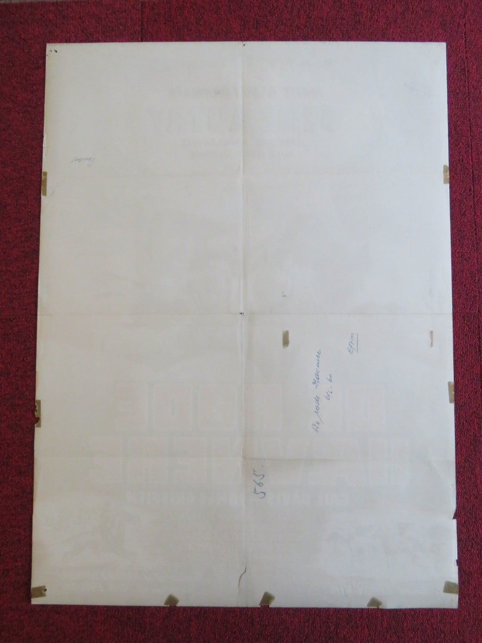 INDIAN TERRITORY DANISH POSTER ROLLED GENE AUTRY GAIL DAVIS 1952 Rendezvous Cinema Movie posters