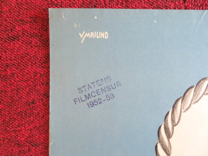 INDIAN TERRITORY DANISH POSTER ROLLED GENE AUTRY GAIL DAVIS 1952 Rendezvous Cinema Movie posters