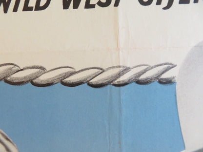 INDIAN TERRITORY DANISH POSTER ROLLED GENE AUTRY GAIL DAVIS 1952 Rendezvous Cinema Movie posters