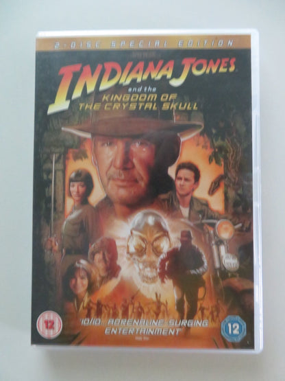 INDIANA JONES AND THE KINGDOM OF THE CRYSTAL SKULL - B - 2 DISCS (DVD) REGION 2 Movie posters