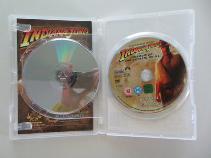 INDIANA JONES AND THE KINGDOM OF THE CRYSTAL SKULL - B - 2 DISCS (DVD) REGION 2 Movie posters