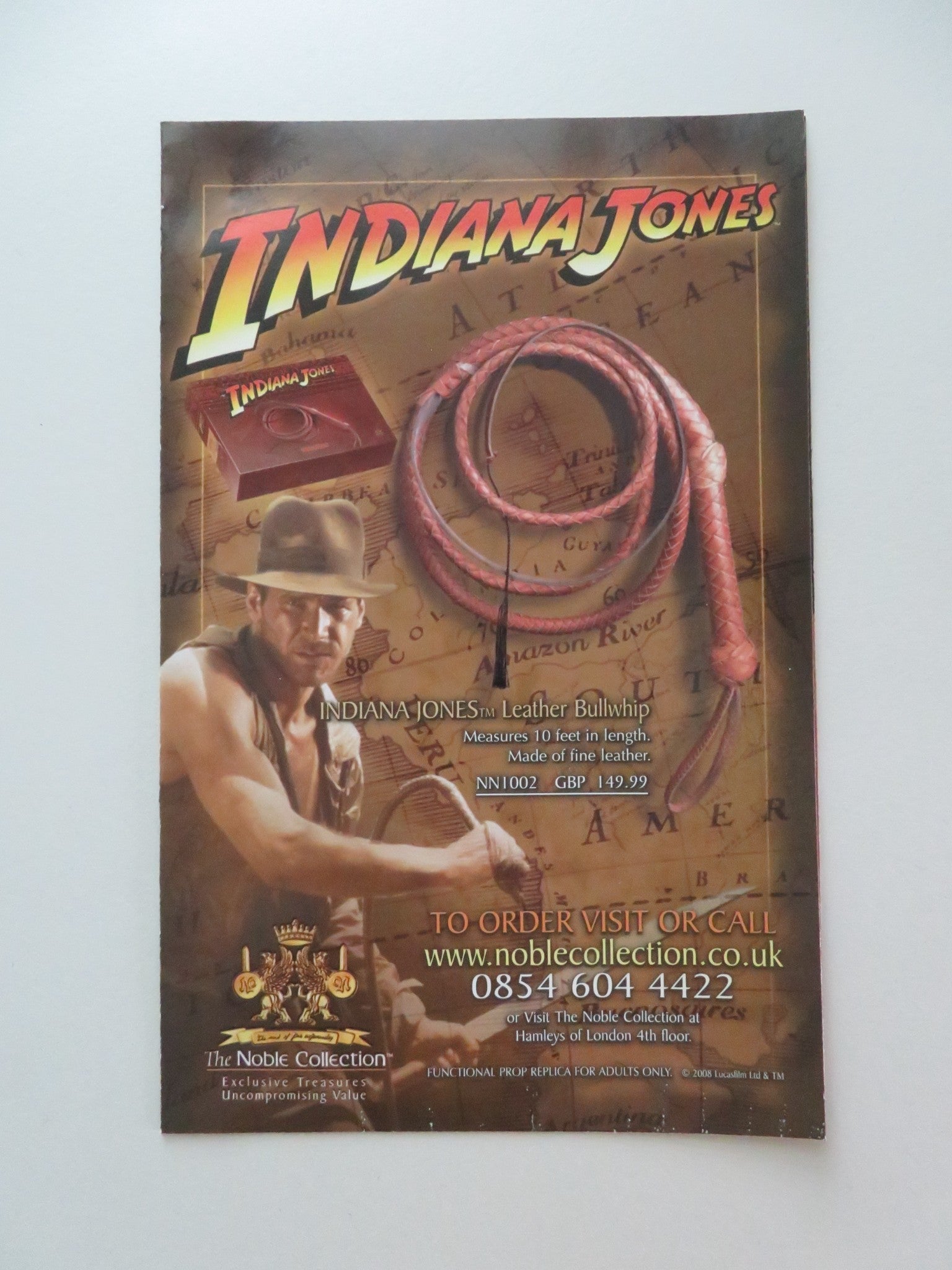 INDIANA JONES AND THE KINGDOM OF THE CRYSTAL SKULL - B - 2 DISCS (DVD) REGION 2 Movie posters