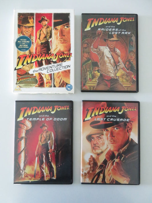 Indiana Jones - The Adventure Collection (DVD BoxSet) Harrison Ford 1981 Region 2 Movie posters