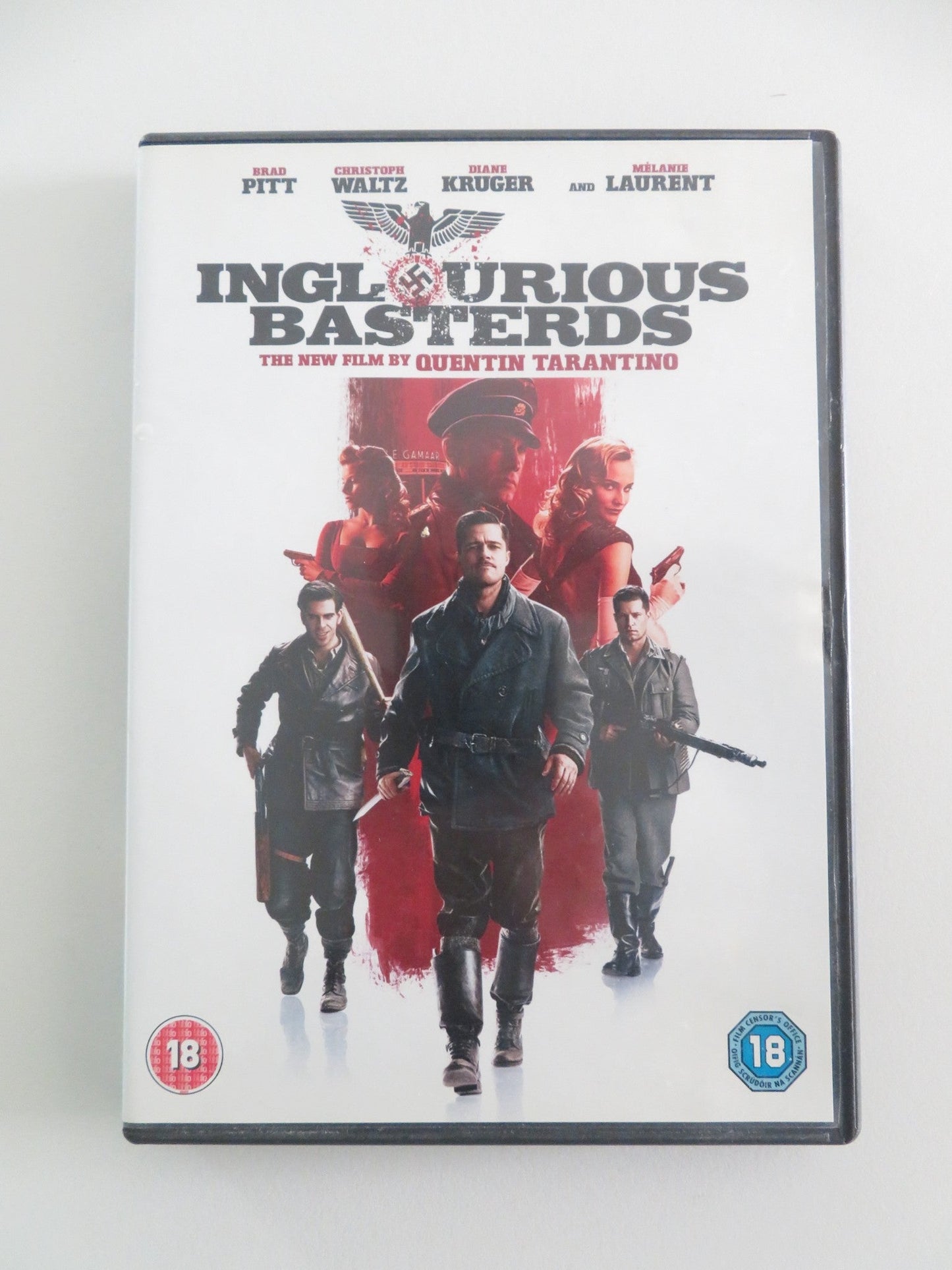 INGLOURIOUS BASTERDS (DVD) BRAD PITT CHRISTOPH WALTZ 2009 REGION 2, 4, 5 Movie posters