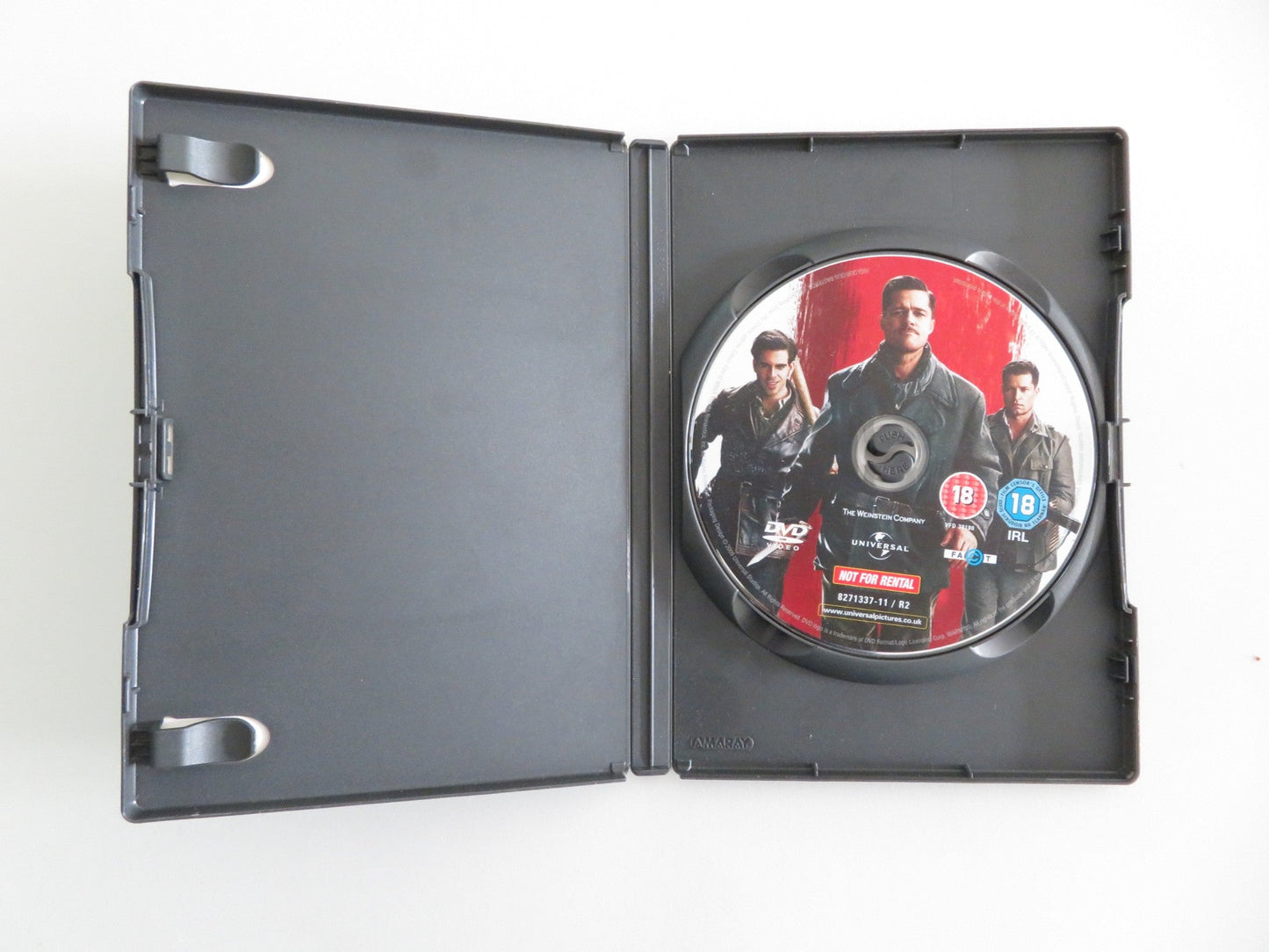 INGLOURIOUS BASTERDS (DVD) BRAD PITT CHRISTOPH WALTZ 2009 REGION 2, 4, 5 Movie posters