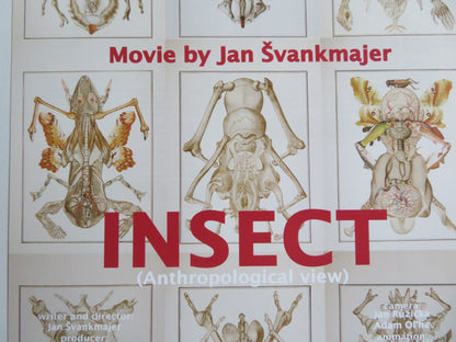 INSECT- B JAPANESE CHIRASHI (B5) POSTER IVANA UHLIROVA JAN BUDAR 2018 - Rendezvous Cinema
