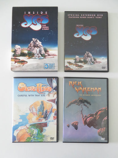 Inside Yes Plus Friends & Family (DVD BoxSet) Rick Wakeman 2005 Region 2 Movie posters