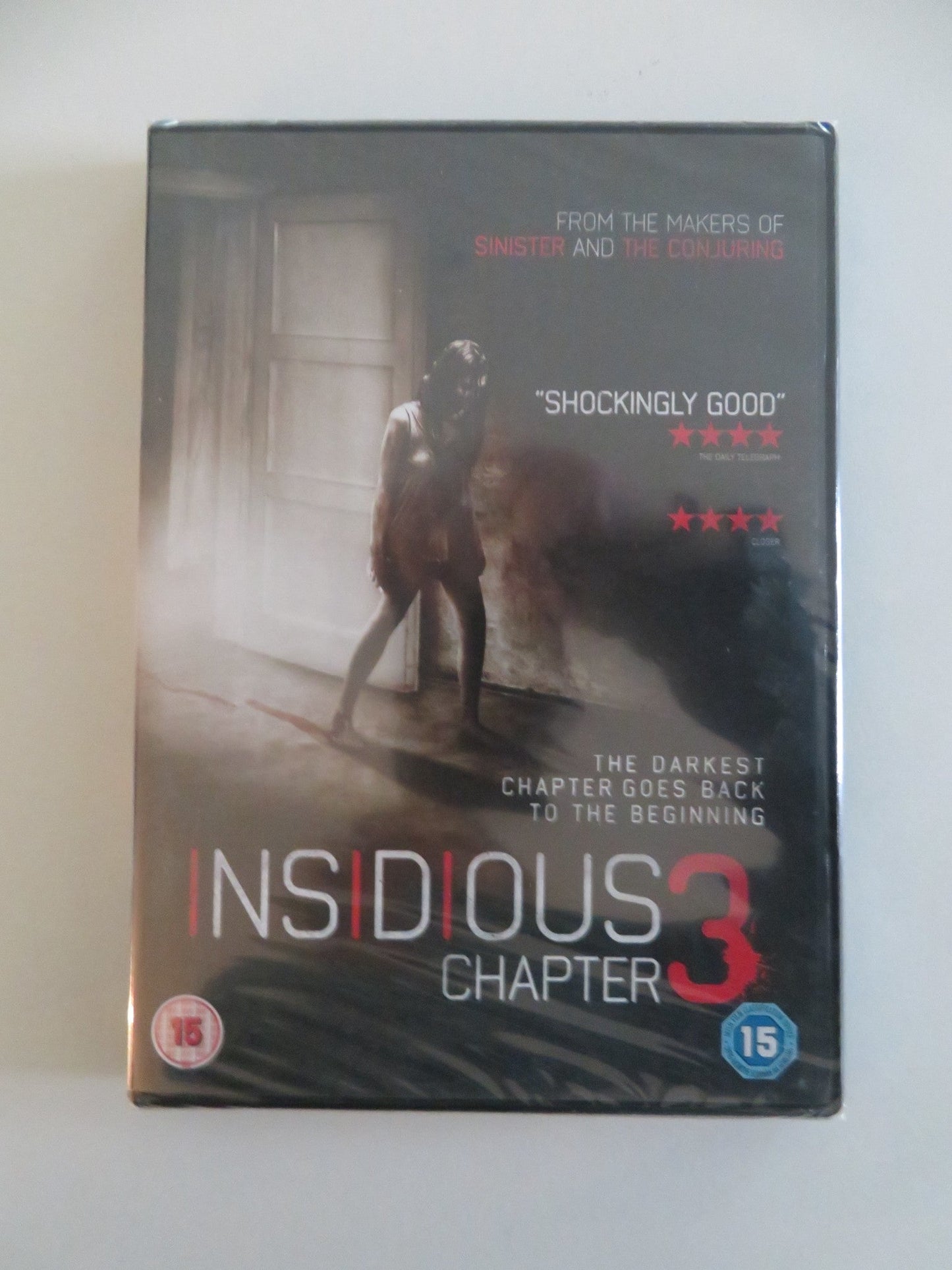 INSIDIOUS : CHAPTER 3 (DVD) DERMOT MULRONEY STEFANIE SCOTT 2015 REGION 2 Movie posters