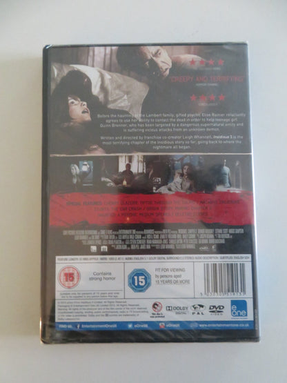 INSIDIOUS : CHAPTER 3 (DVD) DERMOT MULRONEY STEFANIE SCOTT 2015 REGION 2 Movie posters