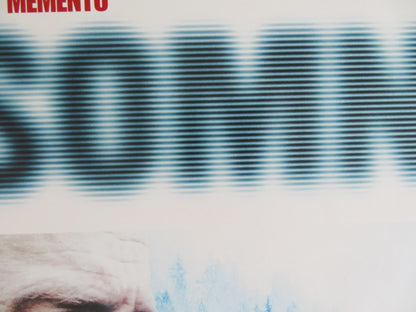 INSOMNIA VHS VIDEO POSTER AL PACINO ROBIN WILLIAMS 2002 Rendezvous Cinema Movie posters
