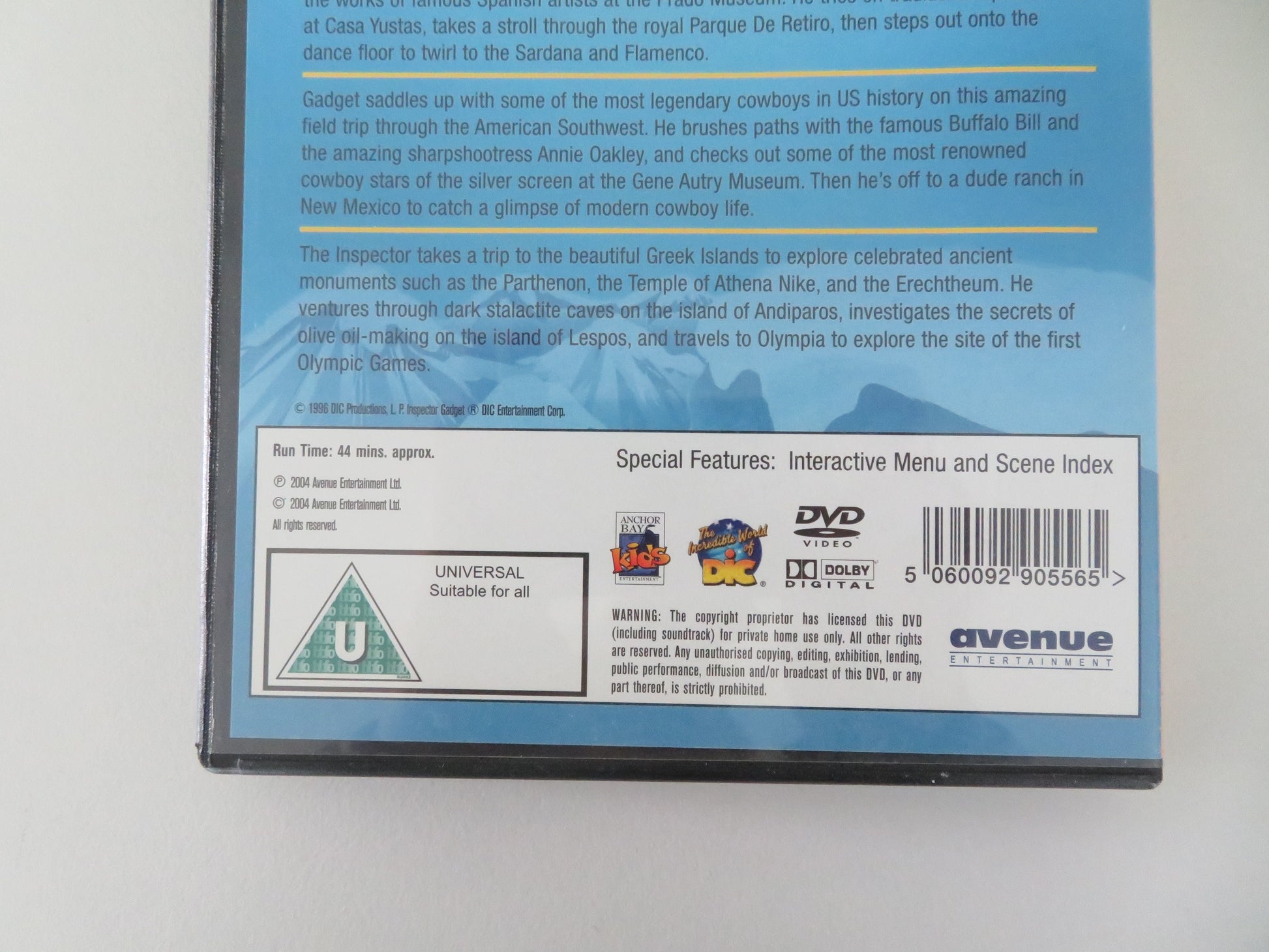 Inspector Gadget's Field Trip Volume 1 (DVD) Don Adams 2004 Region 2 Movie posters