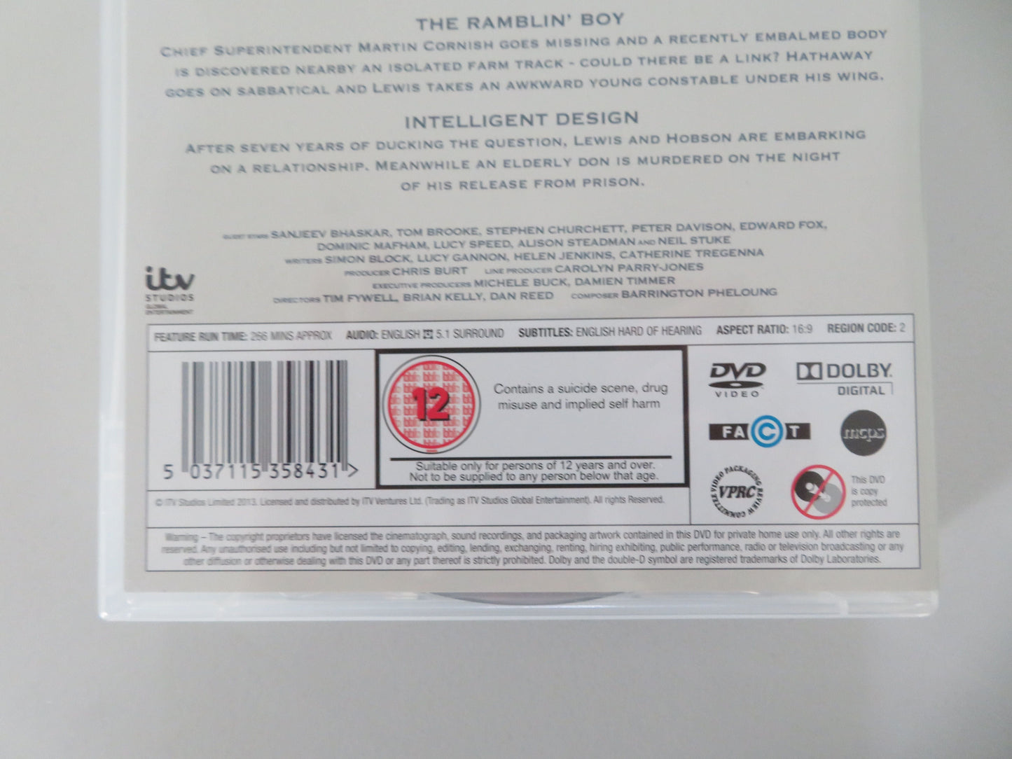 Inspector Lewis Series Seven (DVD BoxSet) Kevin Whately L. Fox 2013 Region 2 Movie posters