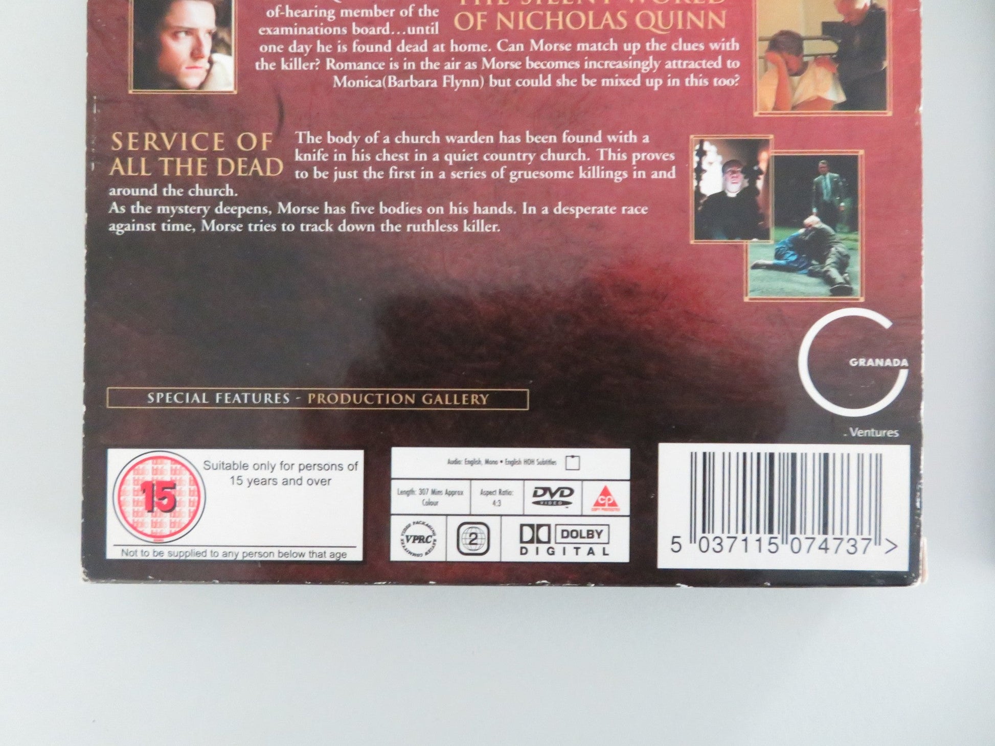 Inspector Morse The Complete Series One (DVD BoxSet) John Thaw 1987 Region 2 Movie posters