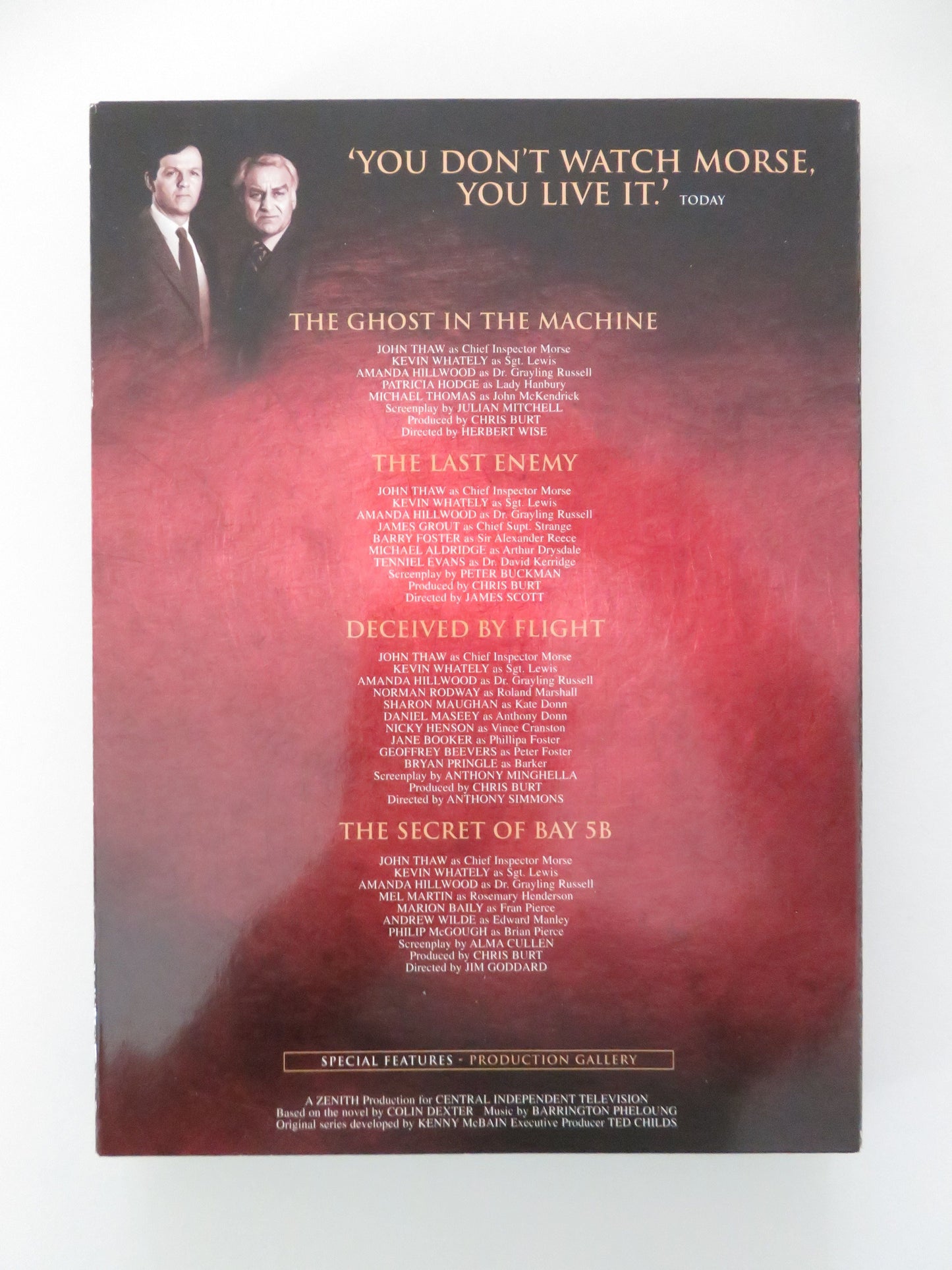 Inspector Morse The Complete Series Three (DVD BoxSet) John Thaw 1989 Region 2 Movie posters