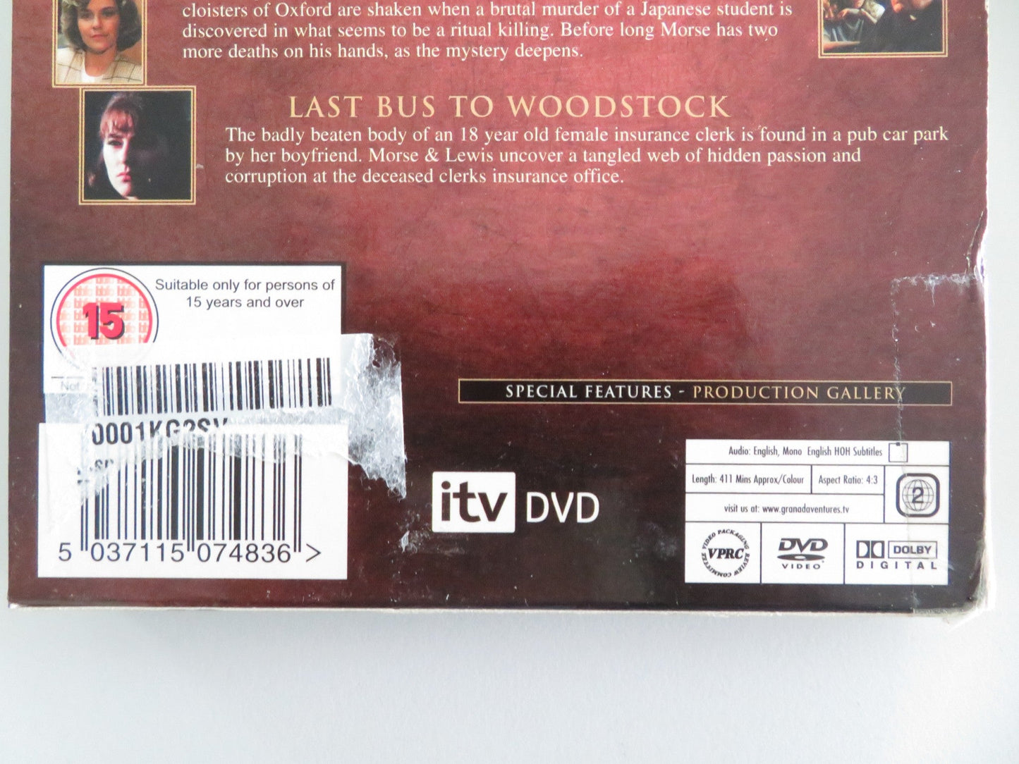 Inspector Morse - The Complete Series Two (DVD) John Thaw 1988 Region 2 Movie posters