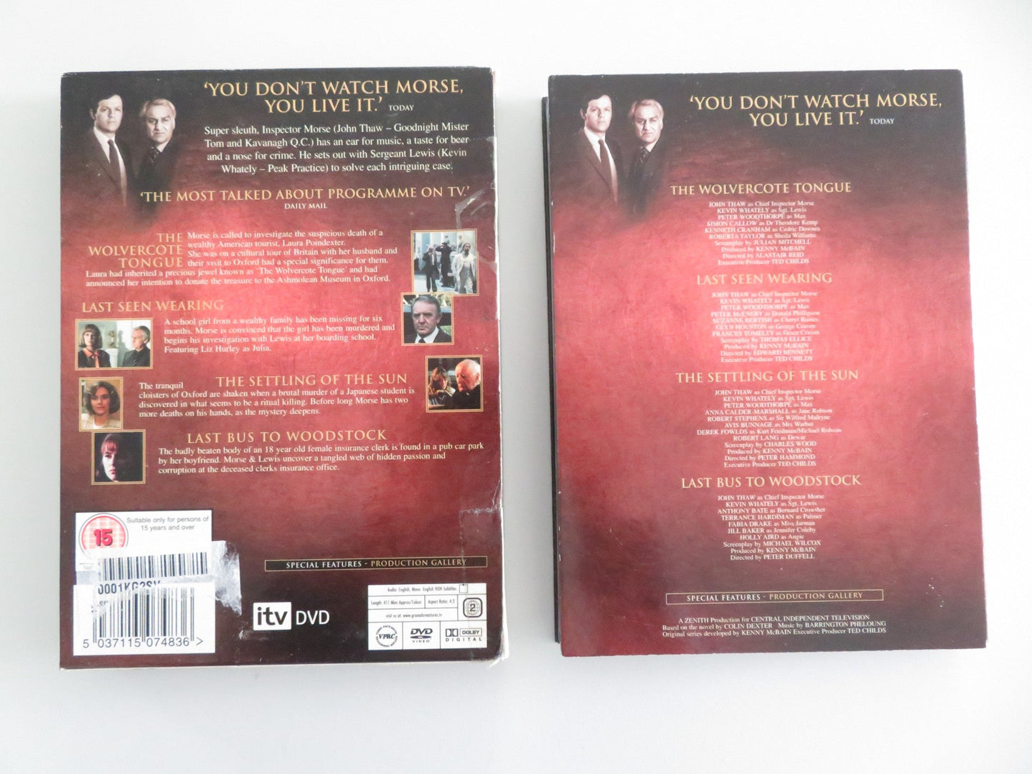 Inspector Morse - The Complete Series Two (DVD) John Thaw 1988 Region 2 Movie posters