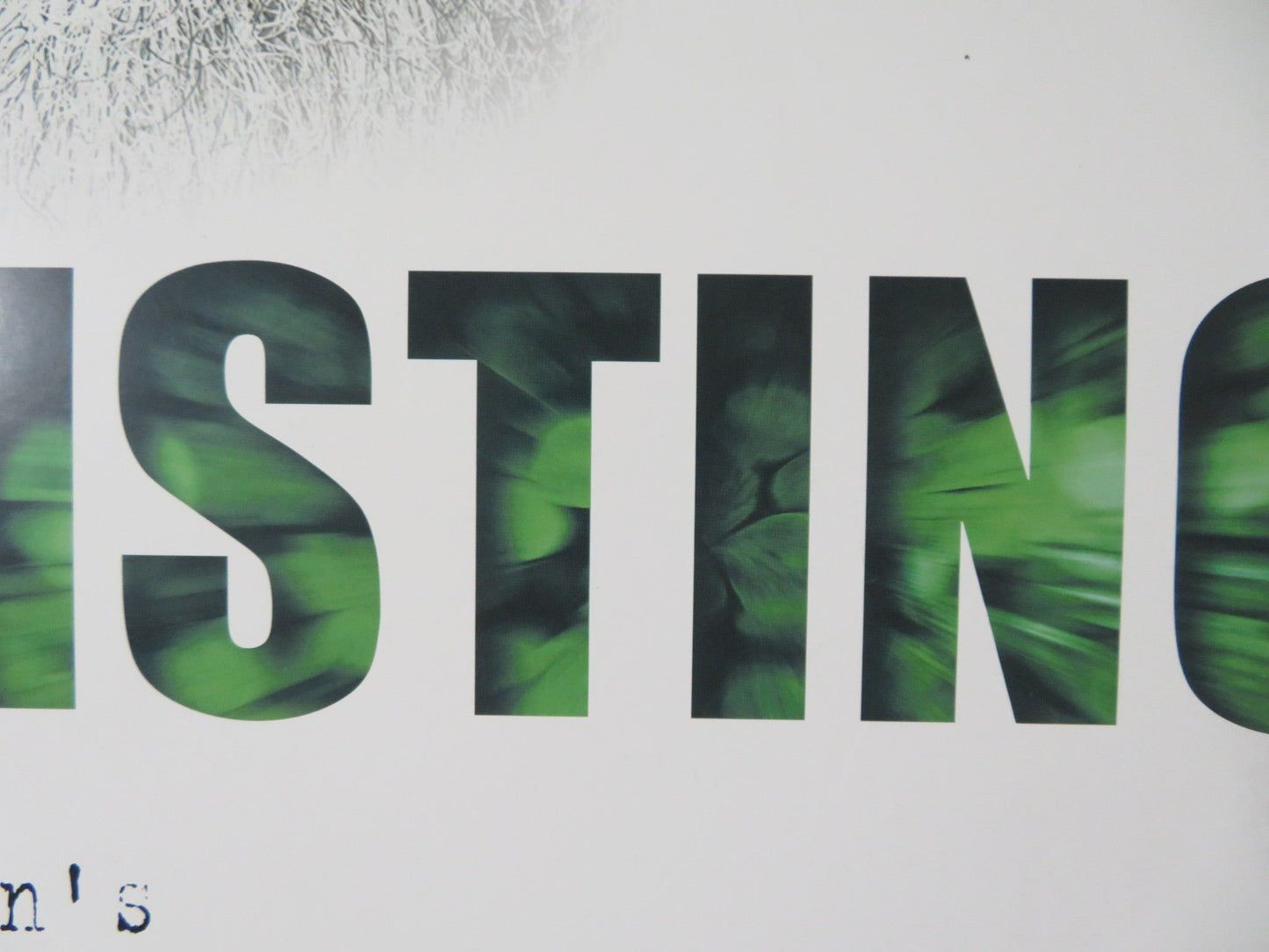 INSTINCT VHS VIDEO POSTER ANTHONY HOPKINS CUBA GOODING JR. 1999 Rendezvous Cinema Movie posters