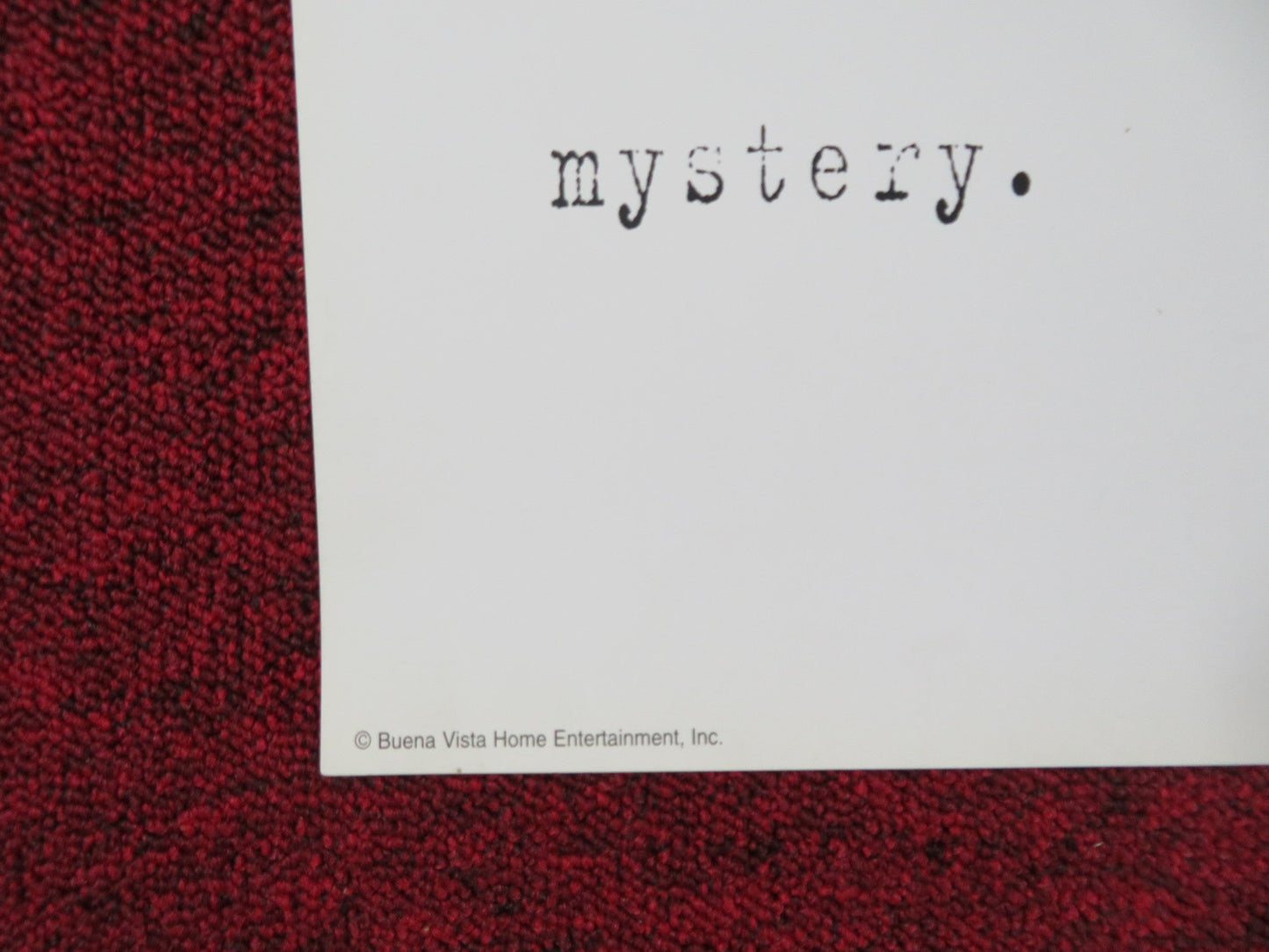 INSTINCT VHS VIDEO POSTER ANTHONY HOPKINS CUBA GOODING JR. 1999 Rendezvous Cinema Movie posters